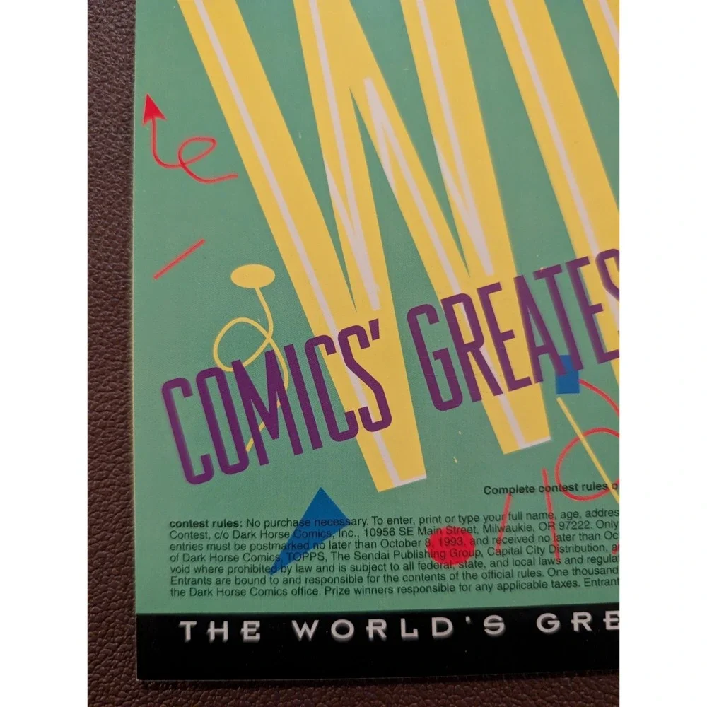 Comics' Greatest World Monster #1 (1993)‎ Dark Horse – Week 4 – VF/NM